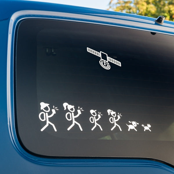 Geocaching Family Vehicle Stickers