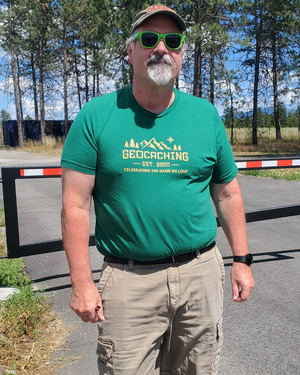 Geocaching Est 2000 Celebration T-shirt