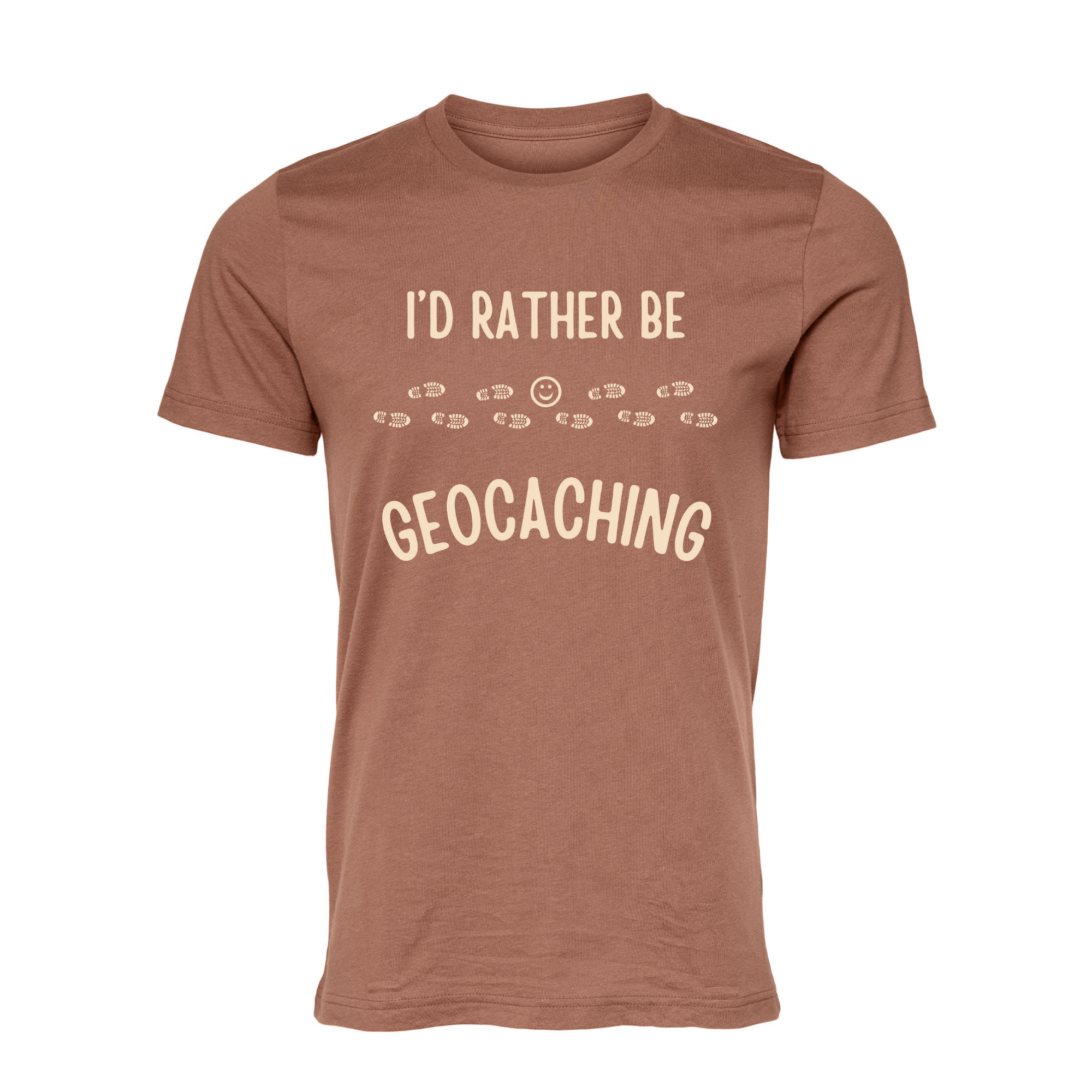 I'd Rather Be Geocaching Chestnut T-Shirt