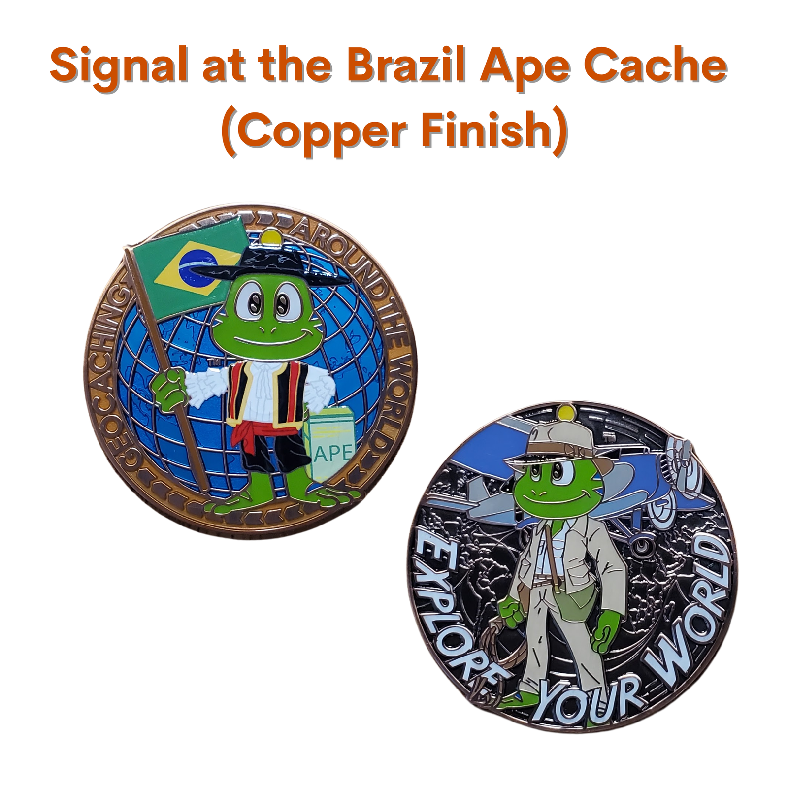 December Advent Geocoin – Signal @ Brazil Ape