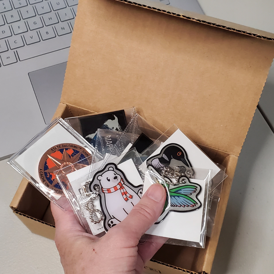 Trackables - cache-advance