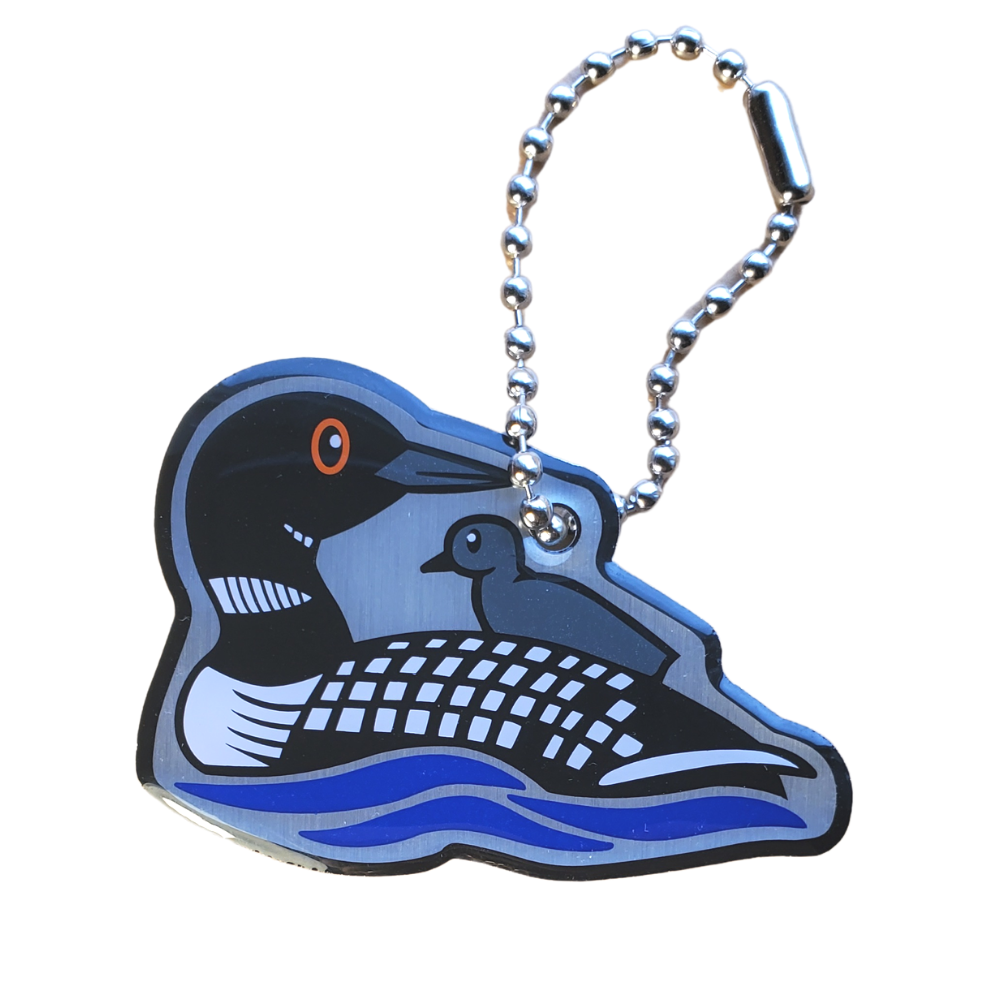 Loon With Baby Cachekinz