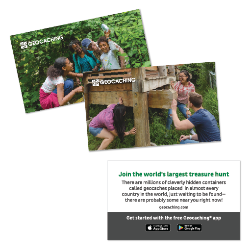 Geocaching Trail Cards - 20 Pack